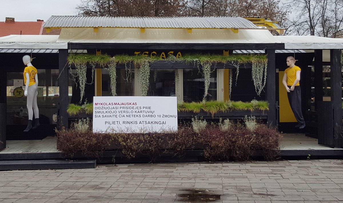 Kavinė Vilniaus gatvėje