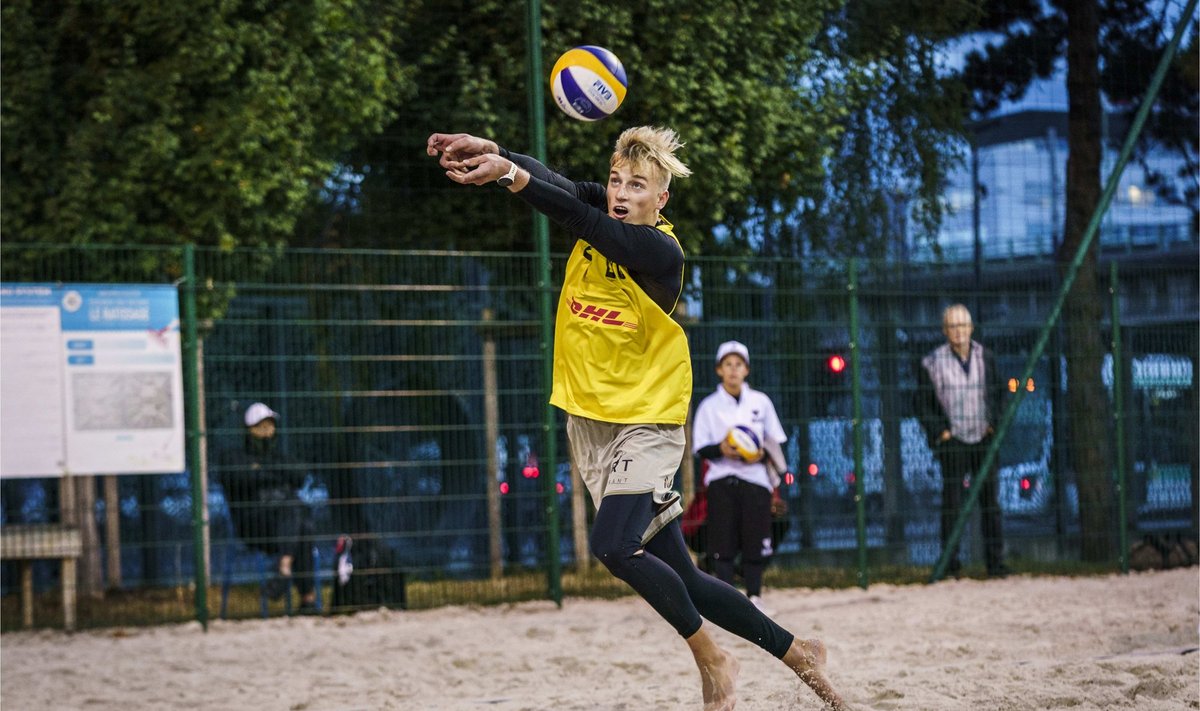 Patrikas Stankevičius ir Audrius Knašas / FOTO: "Volleyball World" 