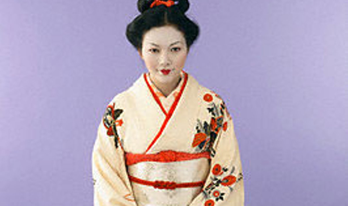 Geiša, kimono