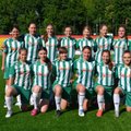 Moterų futbolo akademijos „Žalgiris“ žaidėjos meta iššūkį kitų sporto šakų komandoms