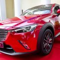 Vilniuje pristatytas išskirtinio dizaino miesto visureigis „Mazda CX-3“