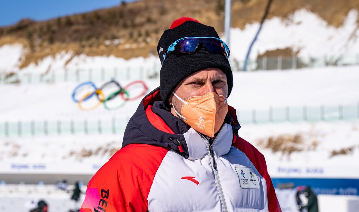 Justinas Kinderis Pekino žiemos olimpinėse žaidynėse