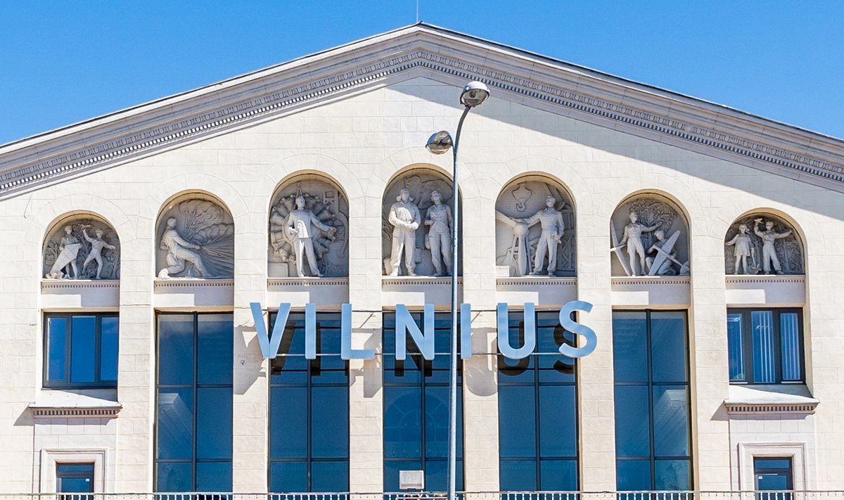 Vilniaus oro uosto fasadas