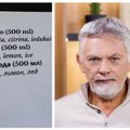 Lietuviškoje užeigoje išvydus puslitrio vandens kainą Jurkevičiui užgniaužė kvapą: man netinka du dalykai