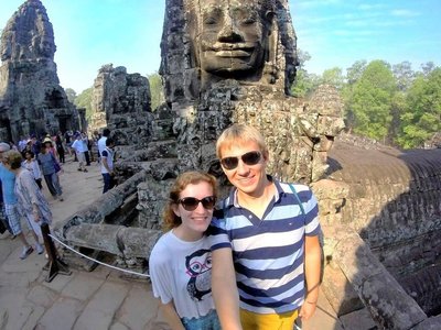 Ievos ir Donato kelionė Kombodžoje