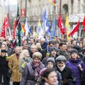 Thousands take part in Lithuania's 25th independence anniversary march in Vilnius