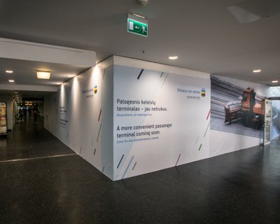 Vilniaus oro uosto rekonstrukcja // Milvydo Mažonio nuotr.