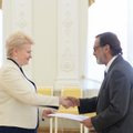 Ambassador of Mexico presents letters of credence to Lithuanian president