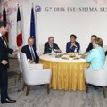 Kinija „labai nepatenkinta" G7 pareiškimu dėl salų ginčo