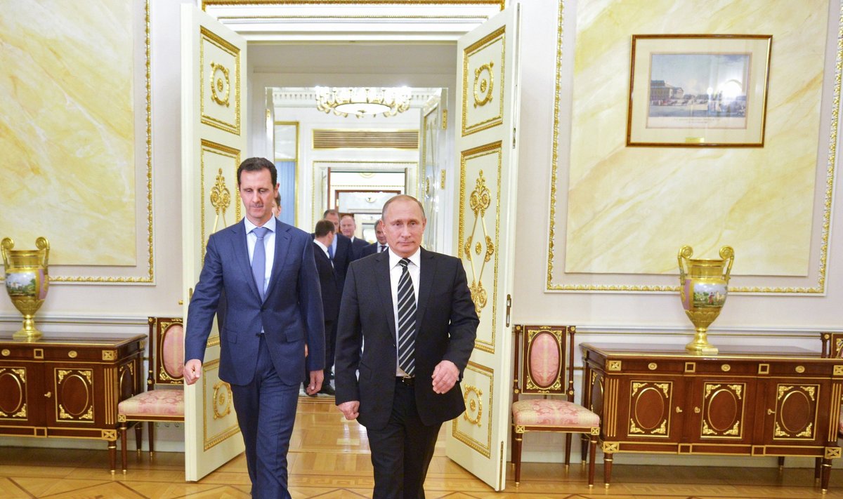 Basharas al Assadas, Vladimiras Putinas