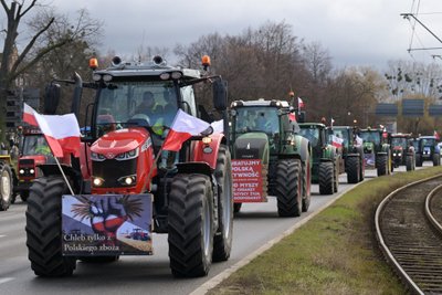 Lenkų ūkininkų protestai