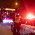 Sostinėje autobusas kliudė ir sužalojo vyriškį: nelaimėlis paguldytas į ligoninę