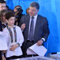 Ukrainos rinkėjų balsai rodo siekį glaudesnių ryšių su Vakarais