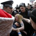 Активисток FEMEN избили в Крыму за акцию "Стоп Путин"