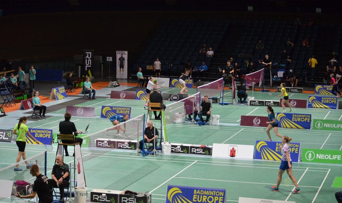 Badmintono turnyras ("RSL Lithuanian International 2023“ nuotr.)