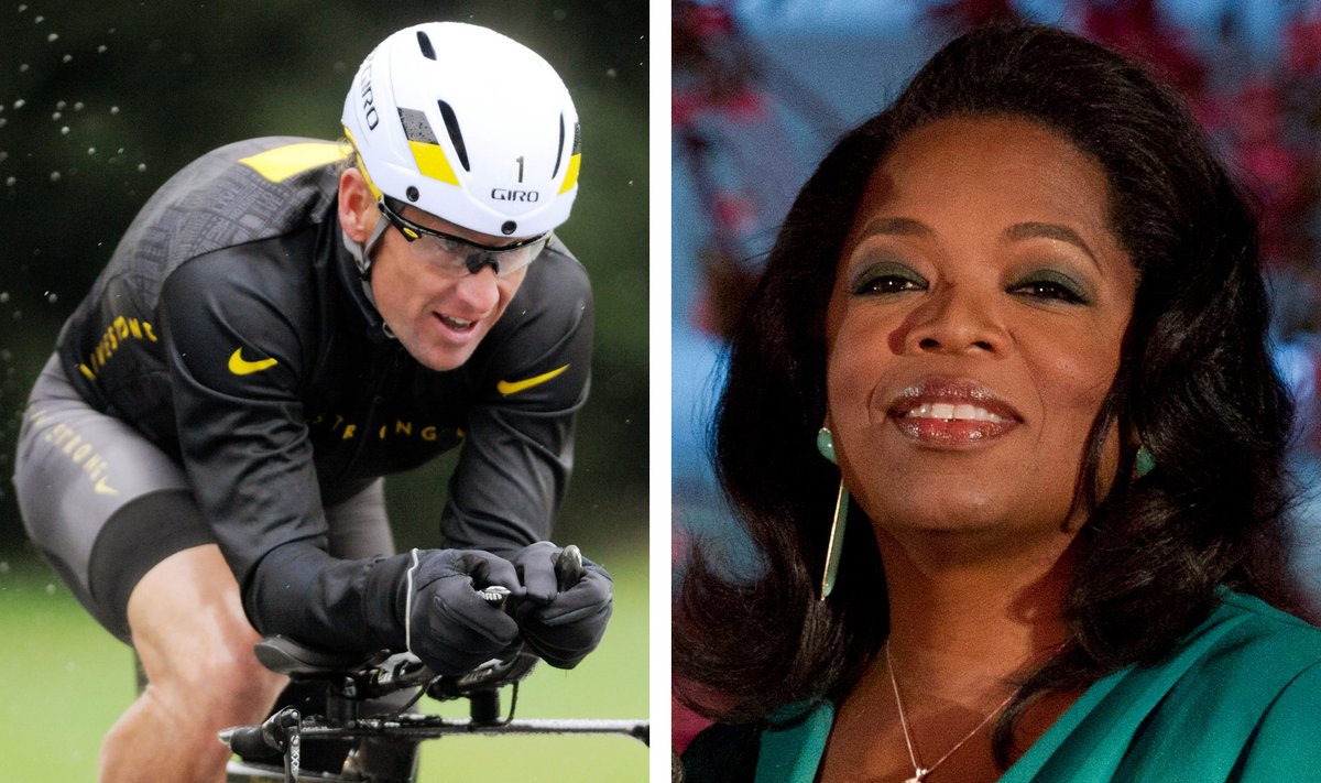 Lance'as Armstrongas ir Oprah Winfrey