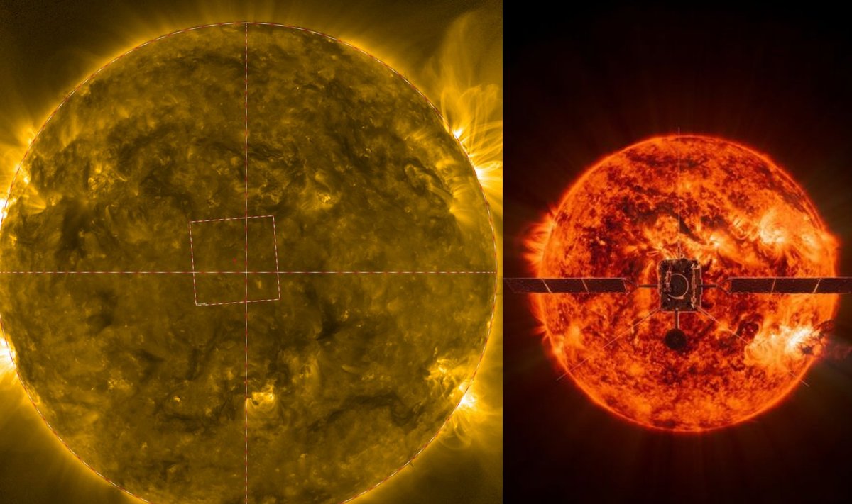 Solar Orbiter užfiksavo Saulę.