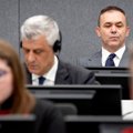 Karo nusikaltimais kaltinamas buvęs Kosovo prezidentas Thacis neigia kaltę