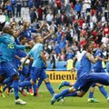 Europos futbolo grandų mūšyje Italija eliminavo Ispaniją