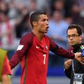C. Ronaldo po rungtynių su Meksika nedalyvavo privalomoje spaudos konferencijoje