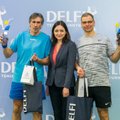 Sostinėje finišavo didžiausias Lietuvoje DELFI teniso mėgėjų turnyras