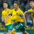 Lietuvos futbolo rinktinės saugas įvardino, kas gali padėti dvikovoje su portugalais