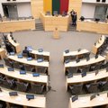 Valdantiesiems atsiprašius Seimo opozicija grįžo į posėdžių salę