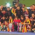 „Barcelona“ klubo didvyriai pagerbti „Camp Nou“ stadione