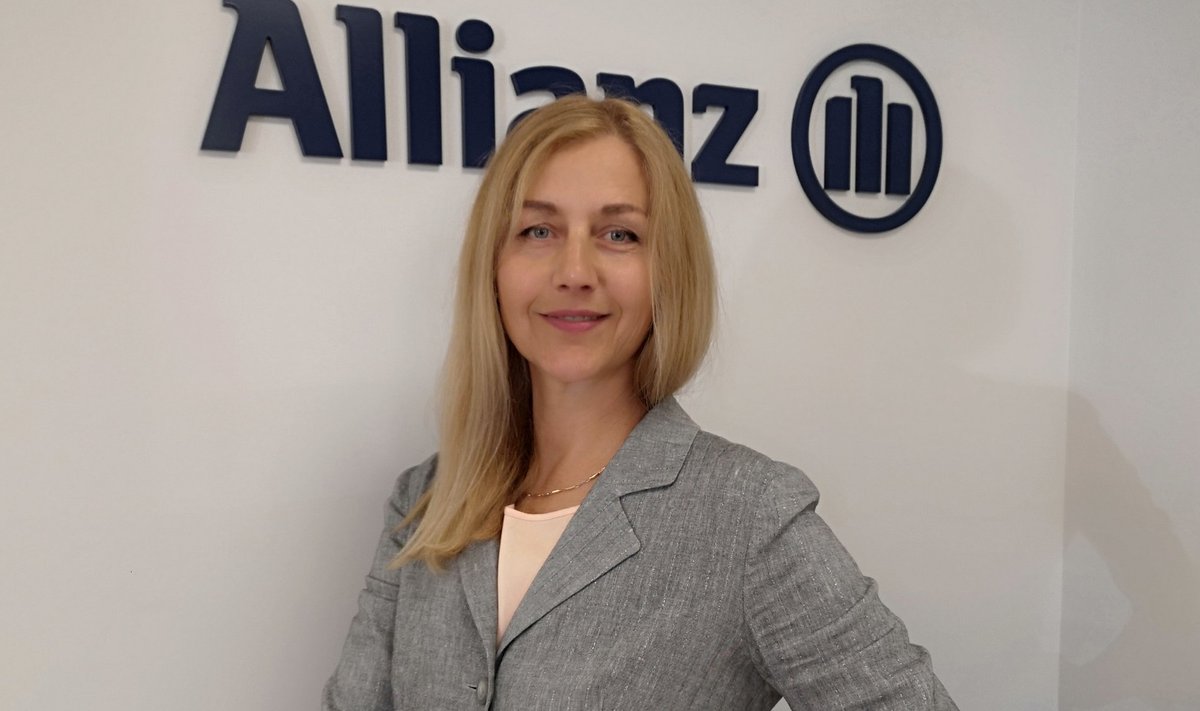 Allianz Lietuva grupės vadovė ir vyr. finansų konsultantė S. Tamulaitienė 