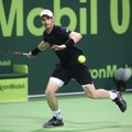 A. Murray šventė sunkią pergalę teniso turnyre Katare