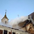 Пожар в костеле Титувенай уничтожил ювелирные шедевры