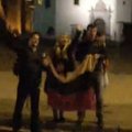DELFI.TV žiūrovo video: sirgalių šėlsmas Vilniaus senamiestyje