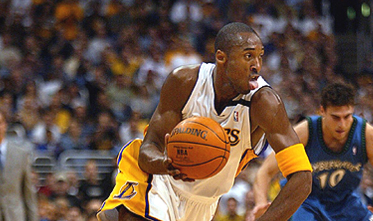 K. Bryant, "Los Angeles Lakers"