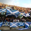 Škotijoje sunegalavus sirgaliui nutrauktos rungtynės tarp „Kilmarnock“ ir „Hibernian“ klubų