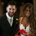 L. Messi susituokė su savo išrinktąja