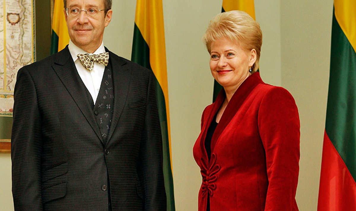 Toomas Hendrikas Ilvesas ir Dalia Grybauskaitė