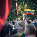 Lietuva švenčia: himnas aidi visoje šalyje