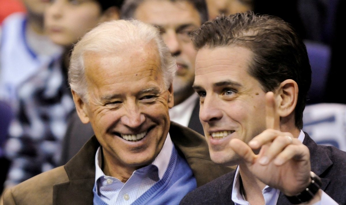 Joe Biden su sūnumi Hunter