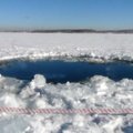 Iš ežero ištraukta milžiniška Čeliabinsko meteorito nuolauža sulaužė svarstykles