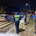 Vilniuje, pėsčiųjų perėjoje, „Subaru“ partrenkta moteris neteko sąmonės