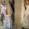 Būsimoms nuotakoms pristatyta rankų darbo vestuvinių suknelių kolekcija