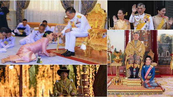 Turtingiausias pasaulyje monarchas Vajiralongkornas stebina ne tik prabanga: pleibojus vedė pusseserę, šuniui suteikė karinį laipsnį