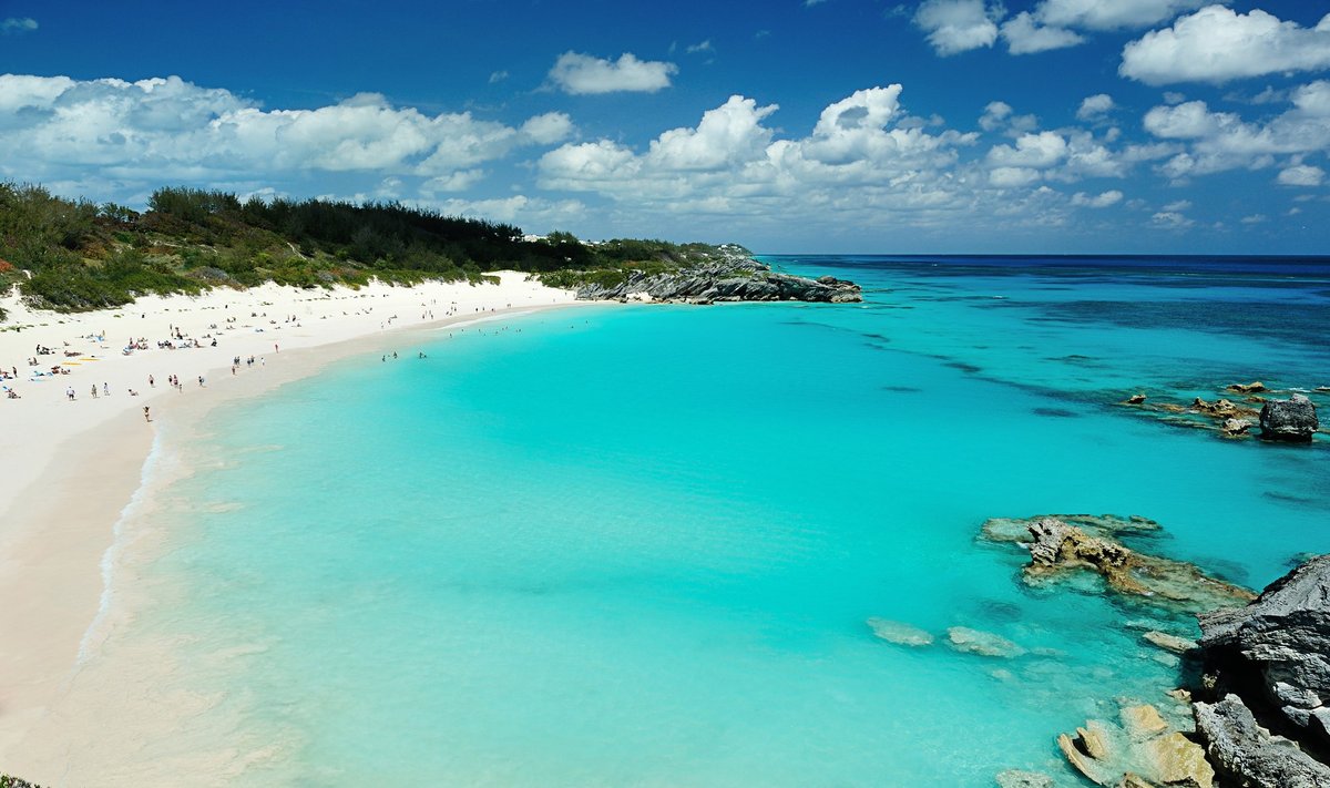 Bermudų salos paplūdimys
