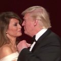 D. Trumpo ir jo žmonos inauguracinis šokis pagal F. Sinatros „My way”