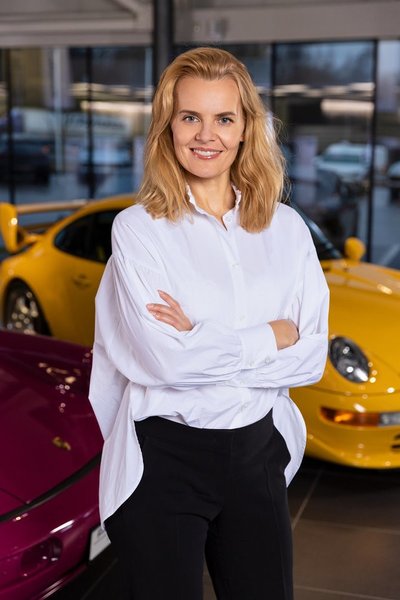Vilniaus „Porsche“ centro vadovė Rasa Klimavičiūtė
