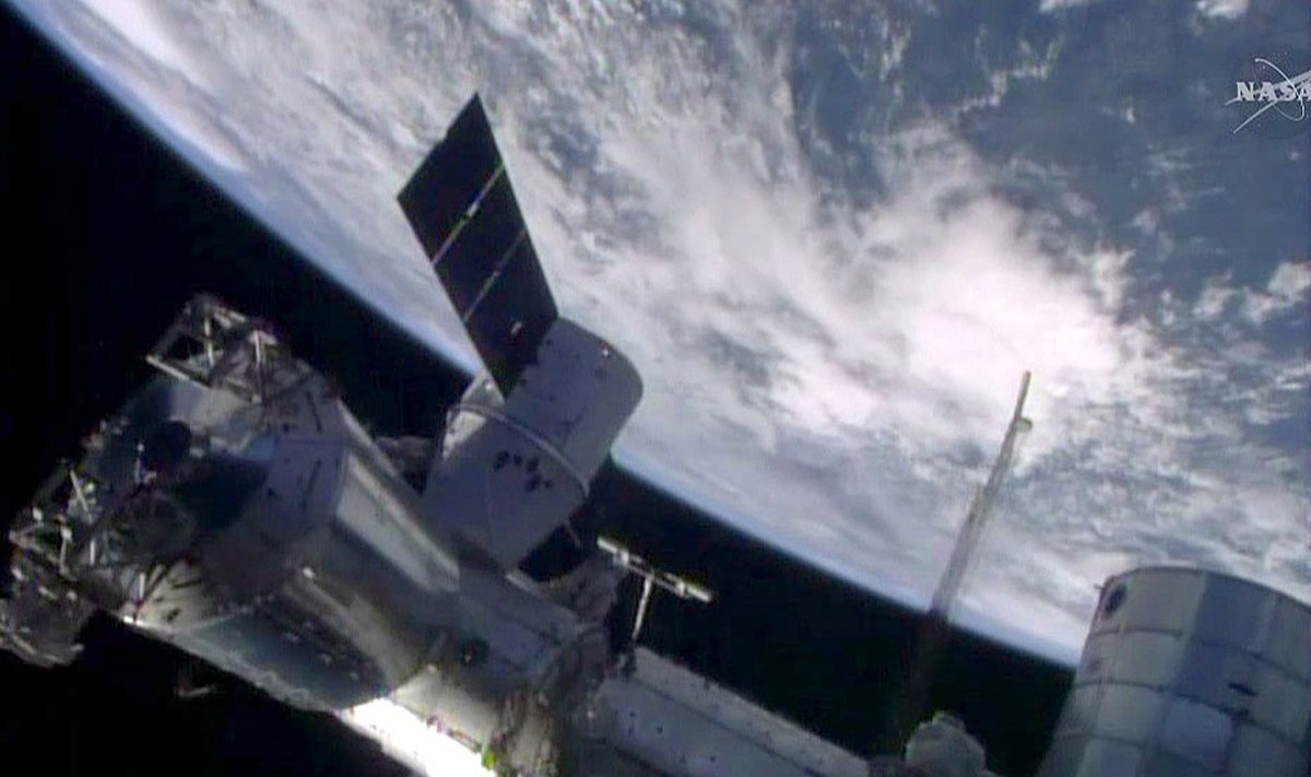 Žemės vaizdas iš Tarptautinės kosmoso stoties