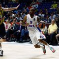 28 taškų persvarą iššvaisčiusi CSKA palaužė Turkijos čempionus