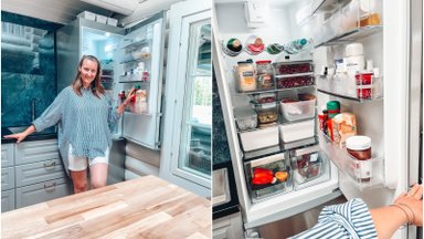 Patarimai, kaip susitvarkyti šaldytuvą, kad jame būtų tobula tvarka, o maistas gestų lėčiau