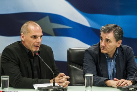 Yanis Varoufakis ir Euclidas Tsakalotos