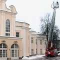 Kauno valstybiniame muzikiniame teatre paryčiui kilo gaisras